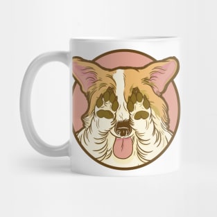 Corgi P R t shirt Mug